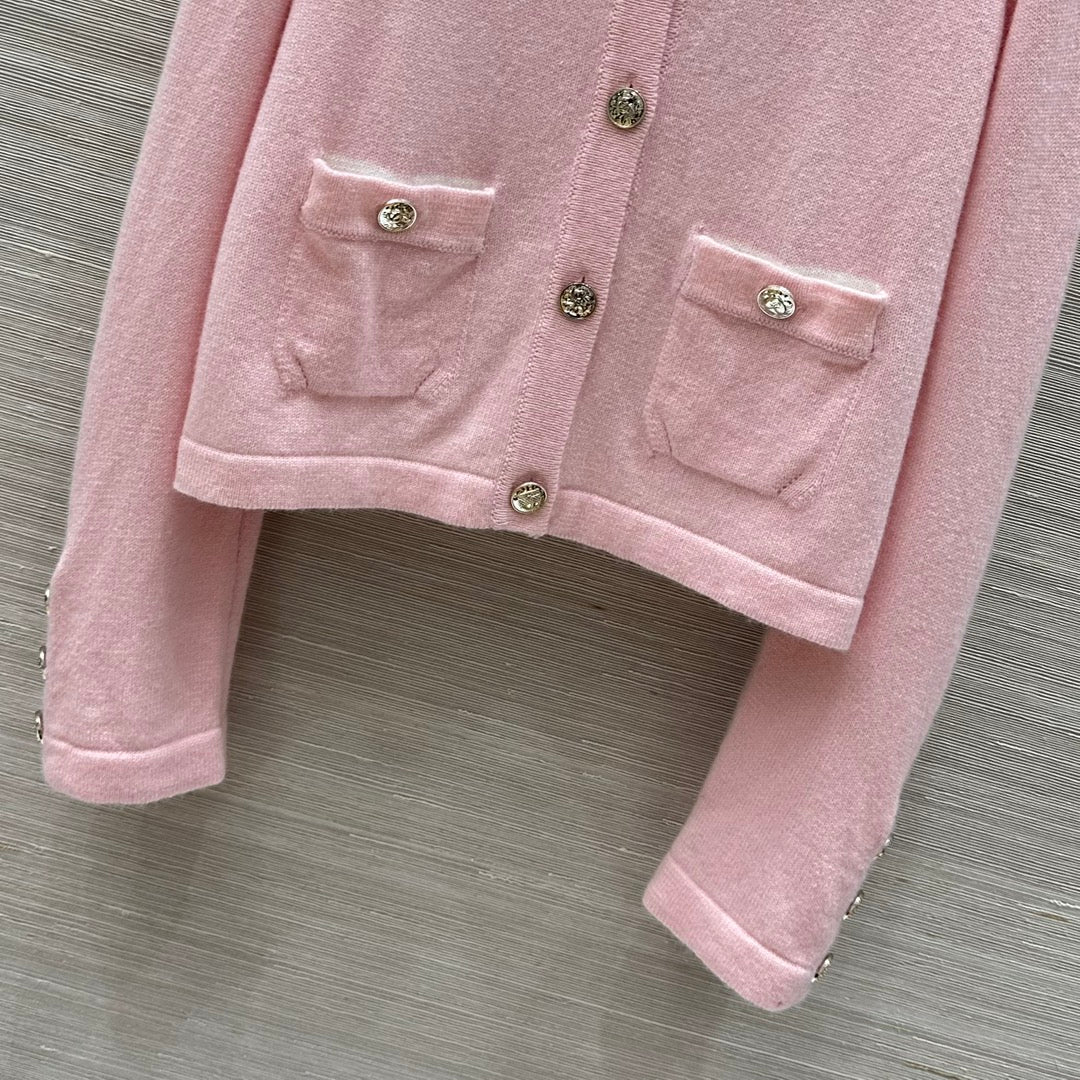 CC 25 Cardigan Pink Cashmere