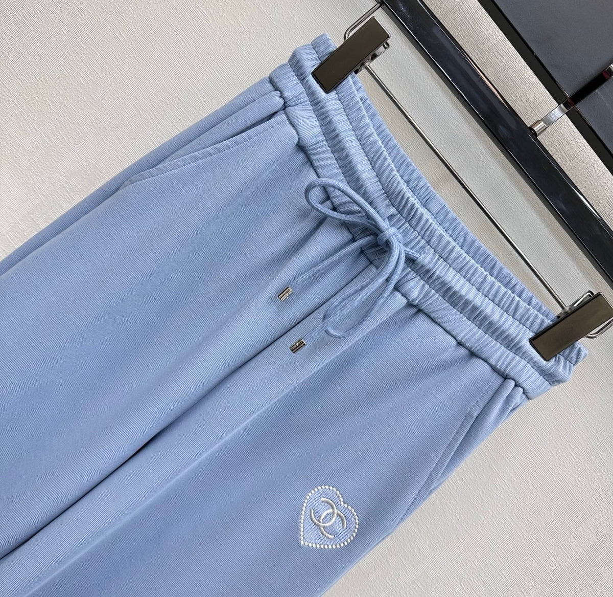 CC 2026 Straight-Leg Trousers Blue Tencel Cotton 366977