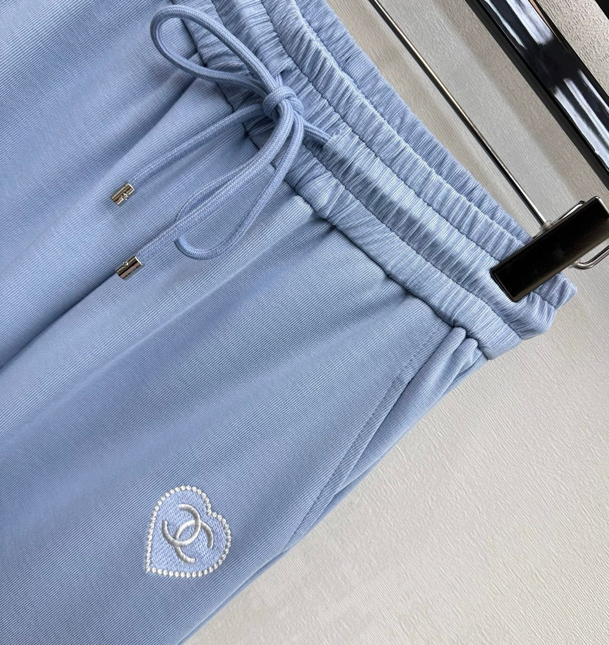 CC 2026 Straight-Leg Trousers Blue Tencel Cotton 366977