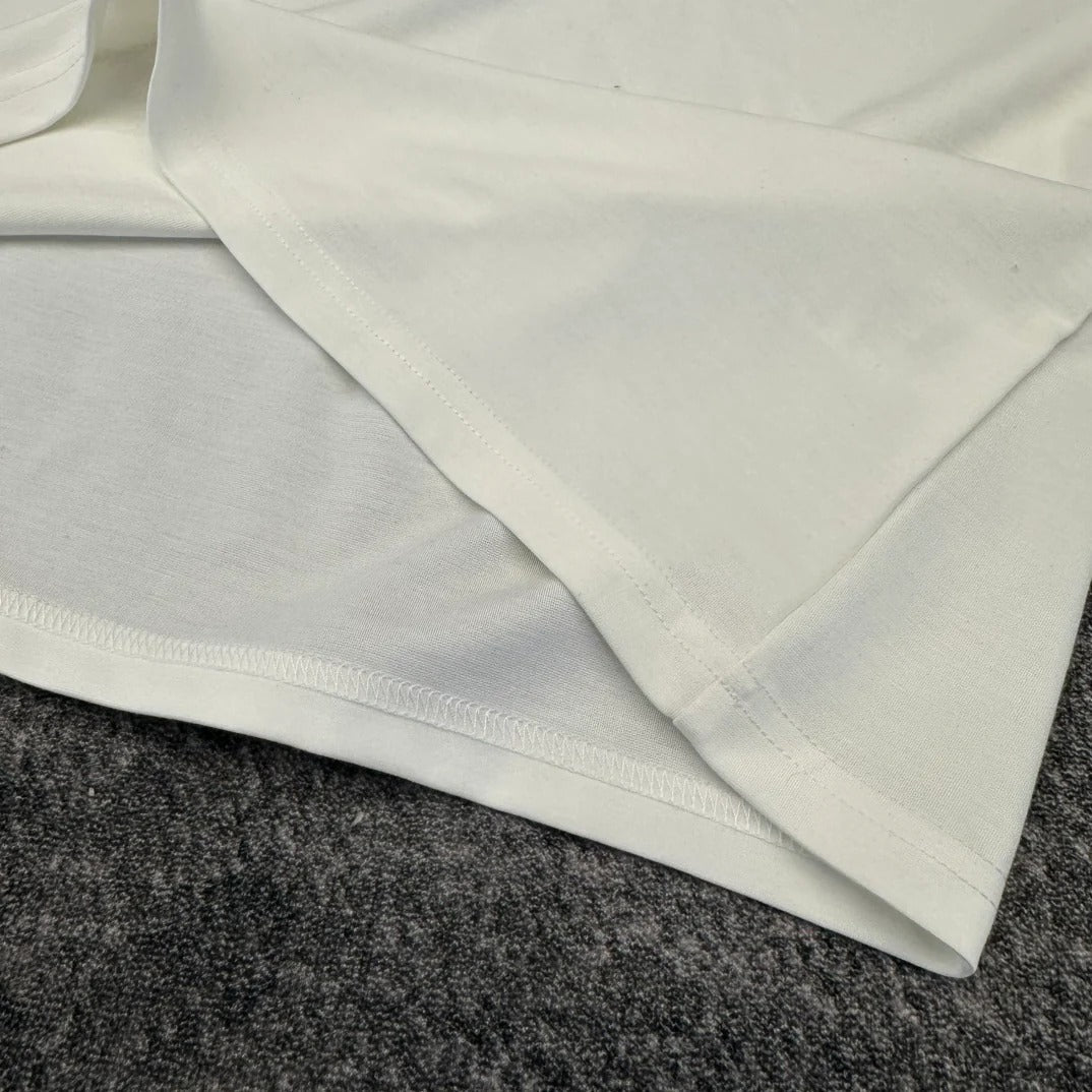 Chanel 2026 T-shirt White Black Yellow Blue Cotton 359098