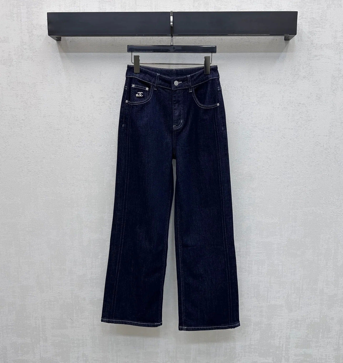 Chanel 2026 Denim Trouser Blue Cotton 355950
