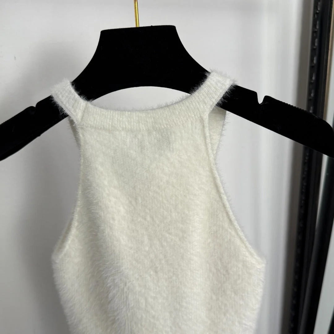 CHANEL 25S HALTER NECK TOP 554