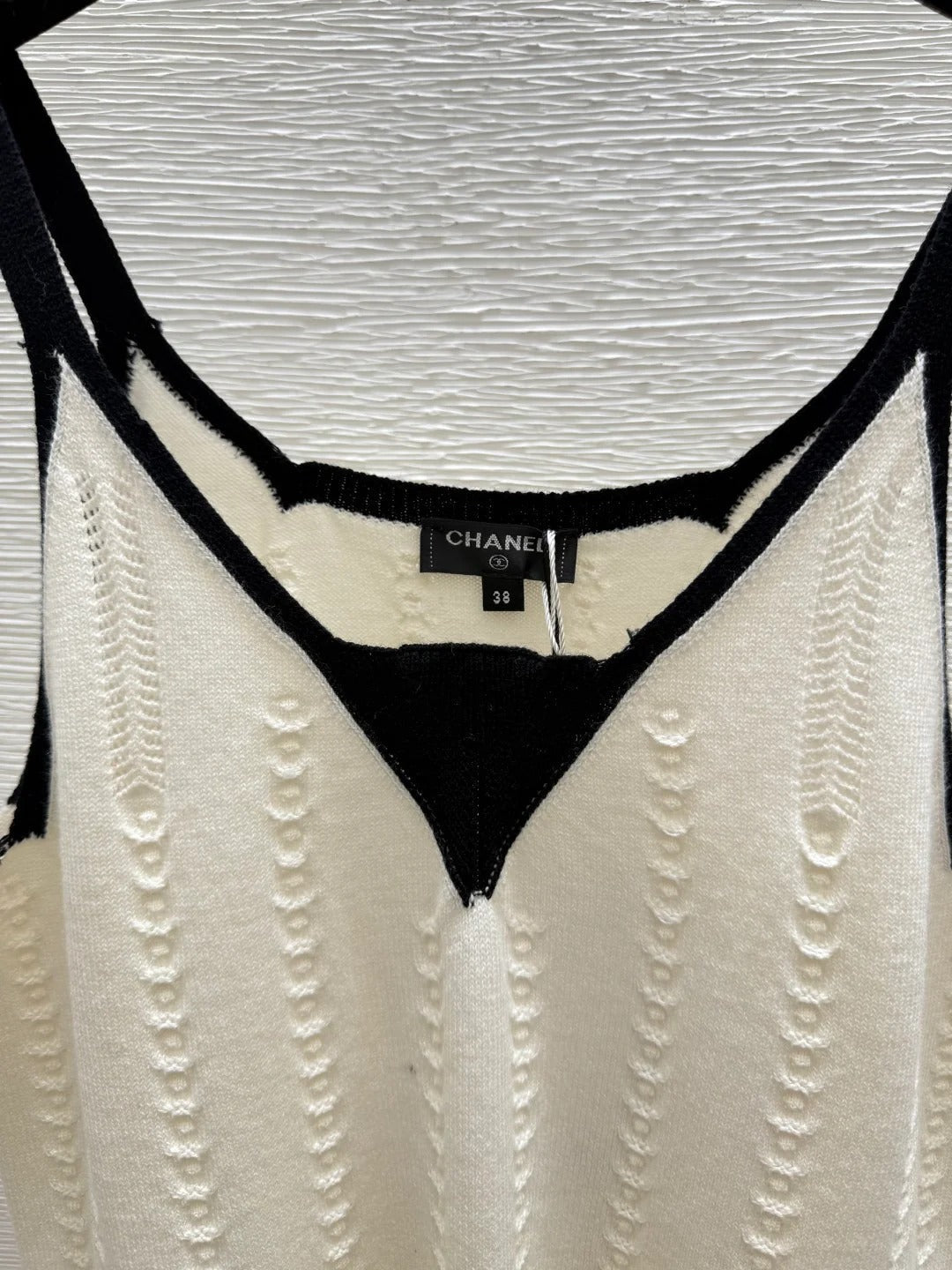 Chanel 2026 V-Neck Camisole Dress Cotton
