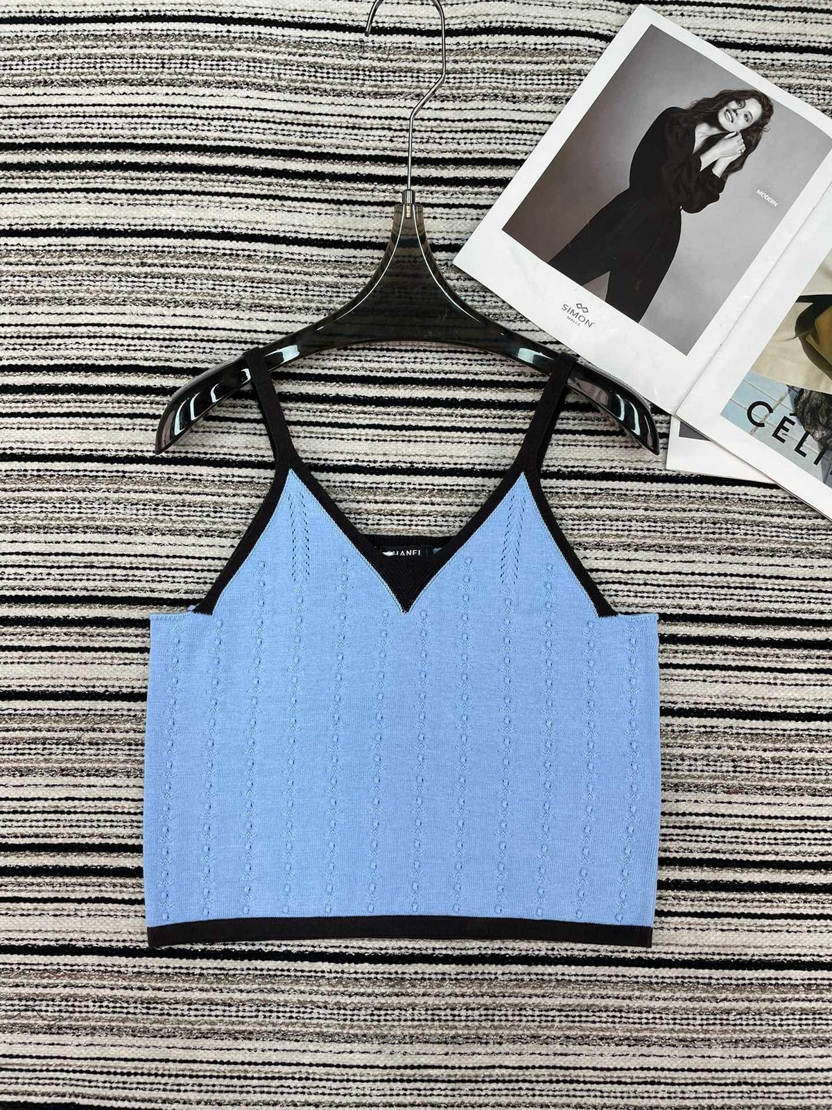 Chanel 2026 V-neckline Camisole Cotton