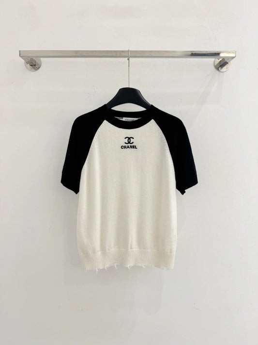 Chanel 2026 Short Sleeve T-shirt Wool