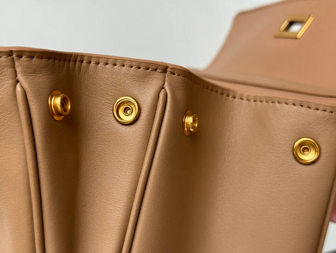 Balenciaga Small Bag 29 Rich Brown Calfskin Gold Hardware