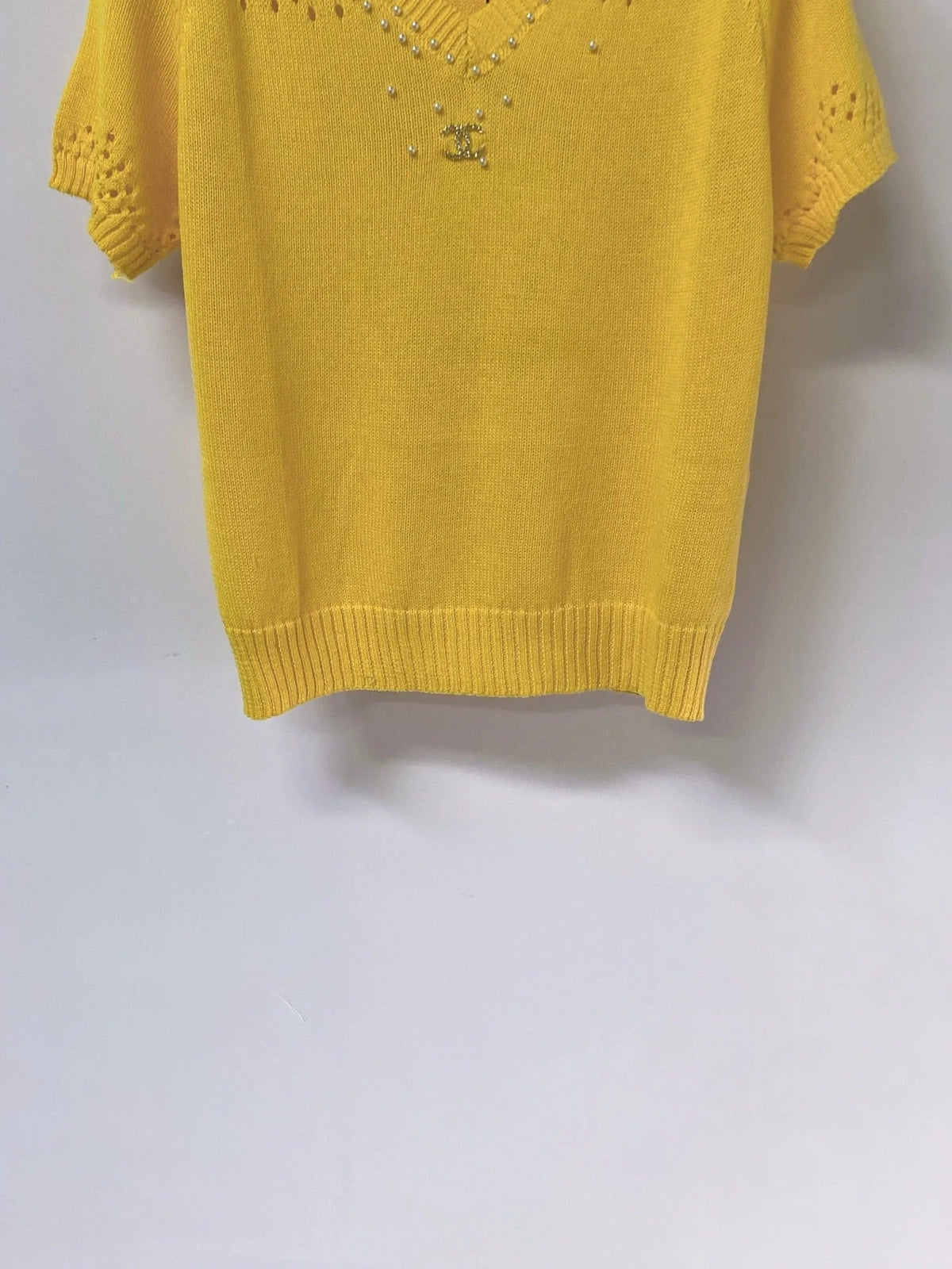 Chanel 2026 Short-Sleeve Shirt Nitrile Cotton 471933