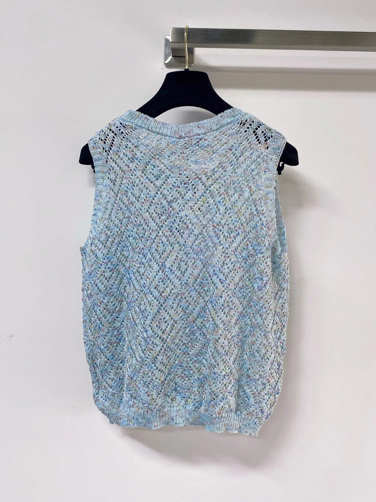 Chanel 2026 Knit Vest Vibrant Wool Laine 463540