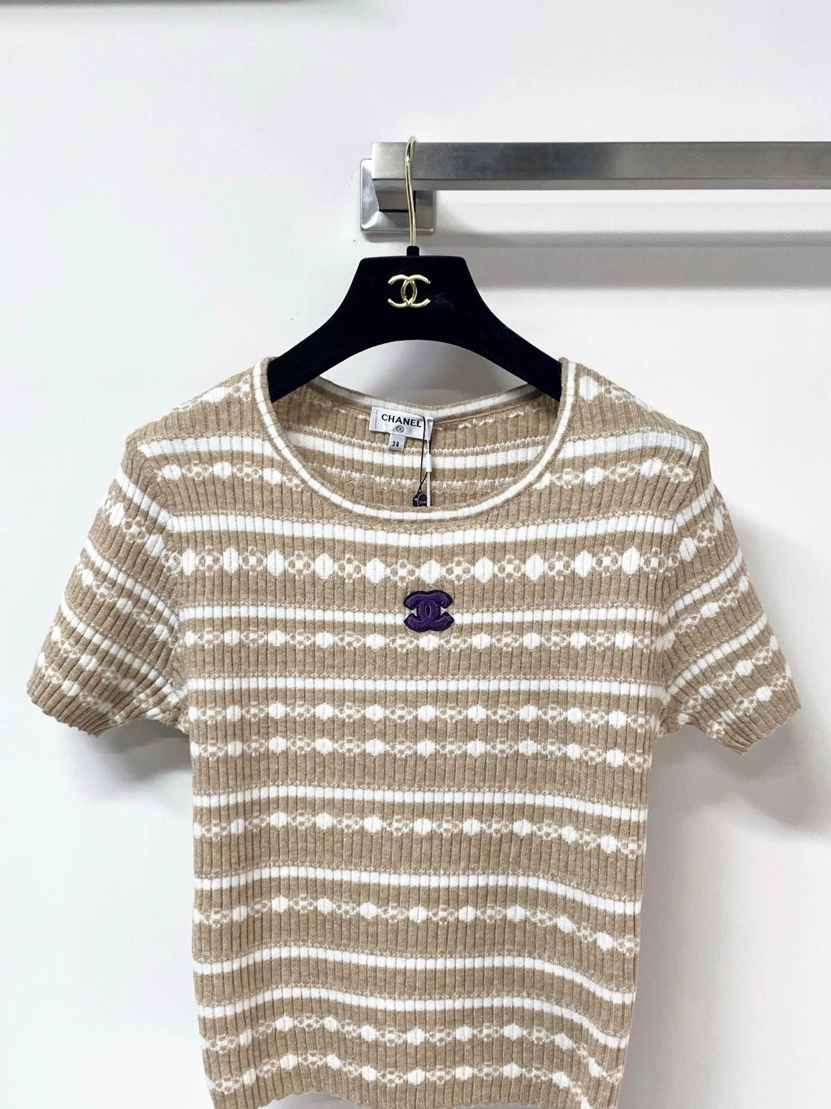 Chanel 2026 Short-Sleeved Shirt Cotton 396647