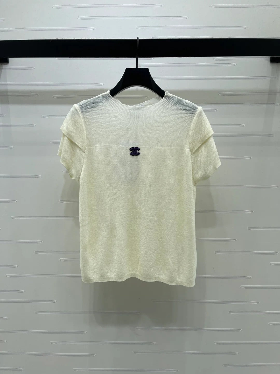 Chanel 2026 Short-sleeve Shirt Wool Cashmere 14093