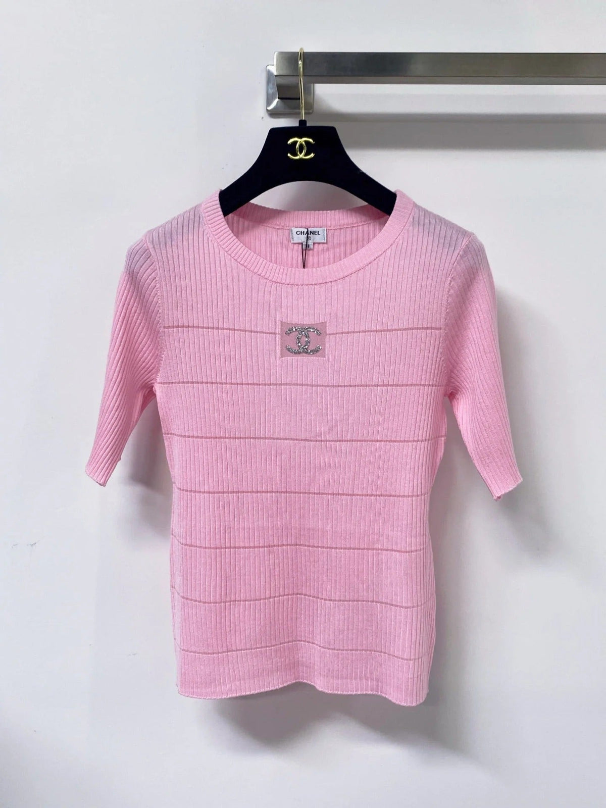 Chanel 2026 Short-Sleeve Shirt Laine Wool 479880