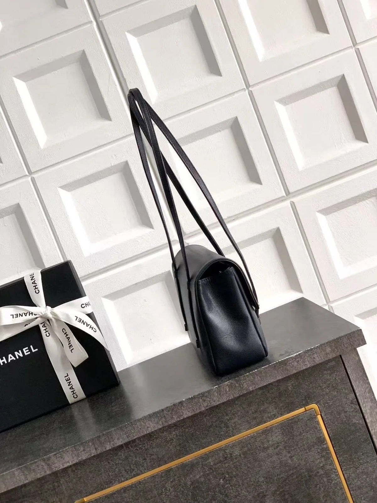 Chanel 2026 Flap Bag 33cm Black Caviar Calfskin