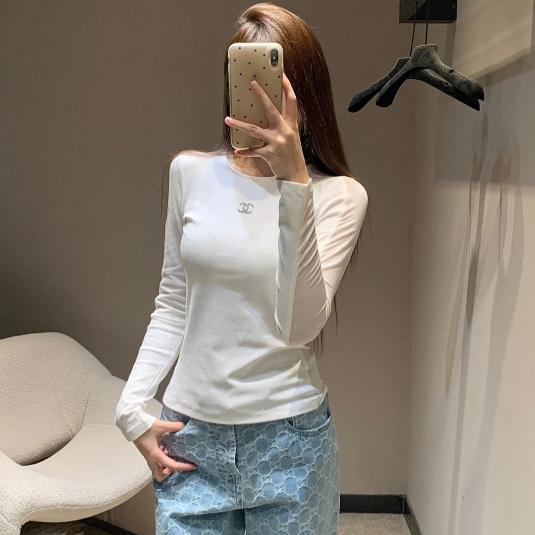 CHANEL 25S LONG-SLEEVE T-SHIRT STYLE 122