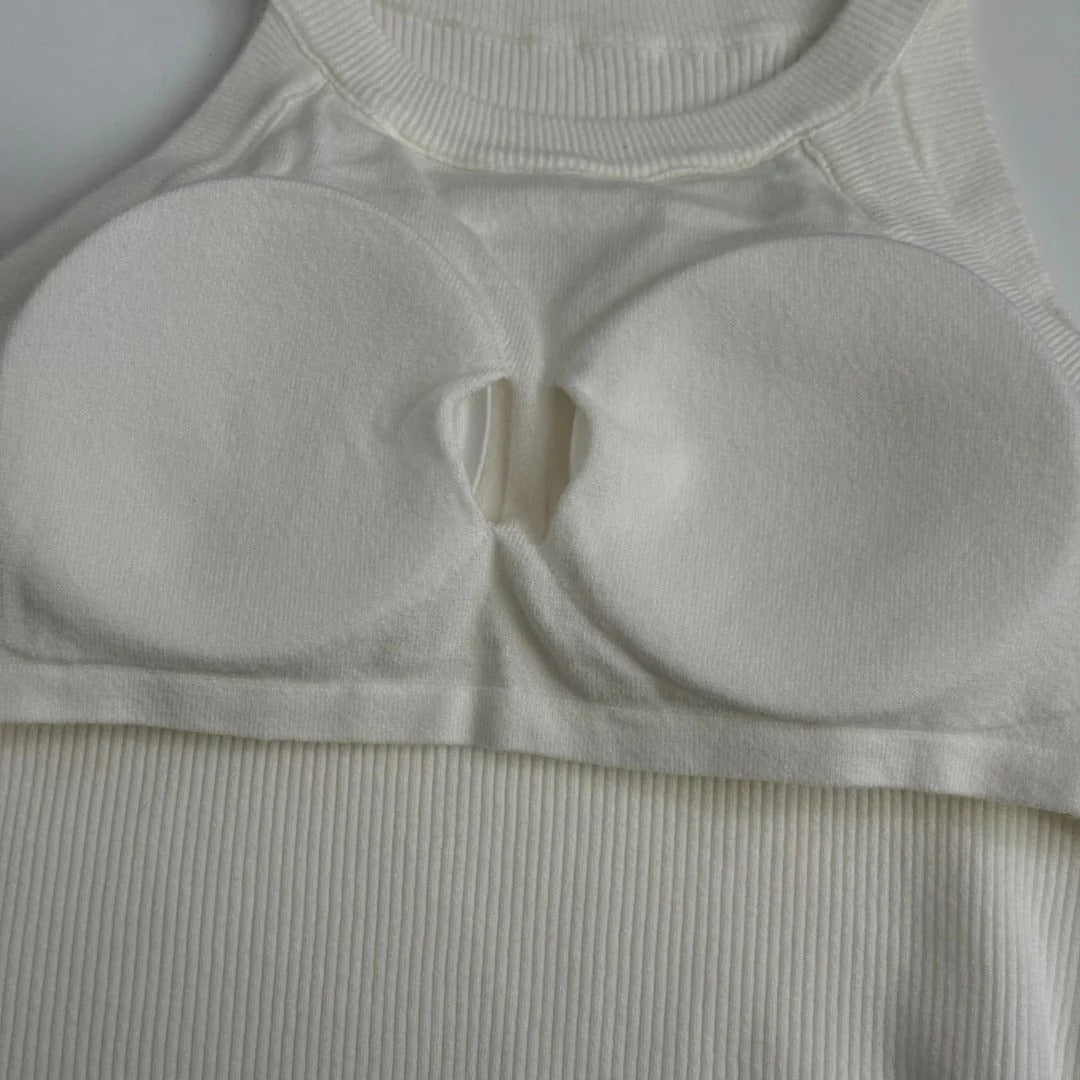 CHANEL 25S HALTER NECK TOP 556