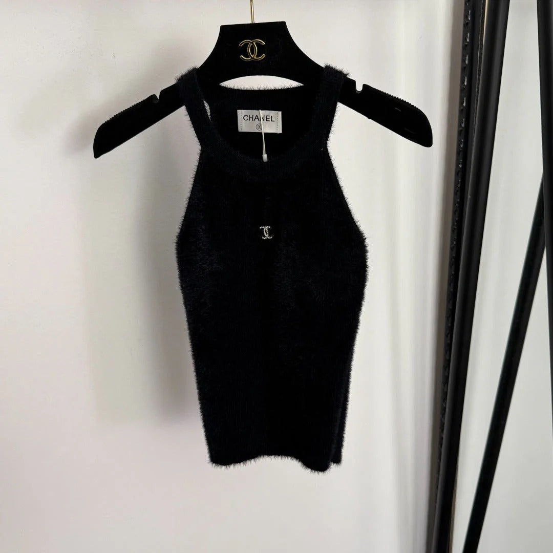 CHANEL 25S HALTER NECK TOP 555