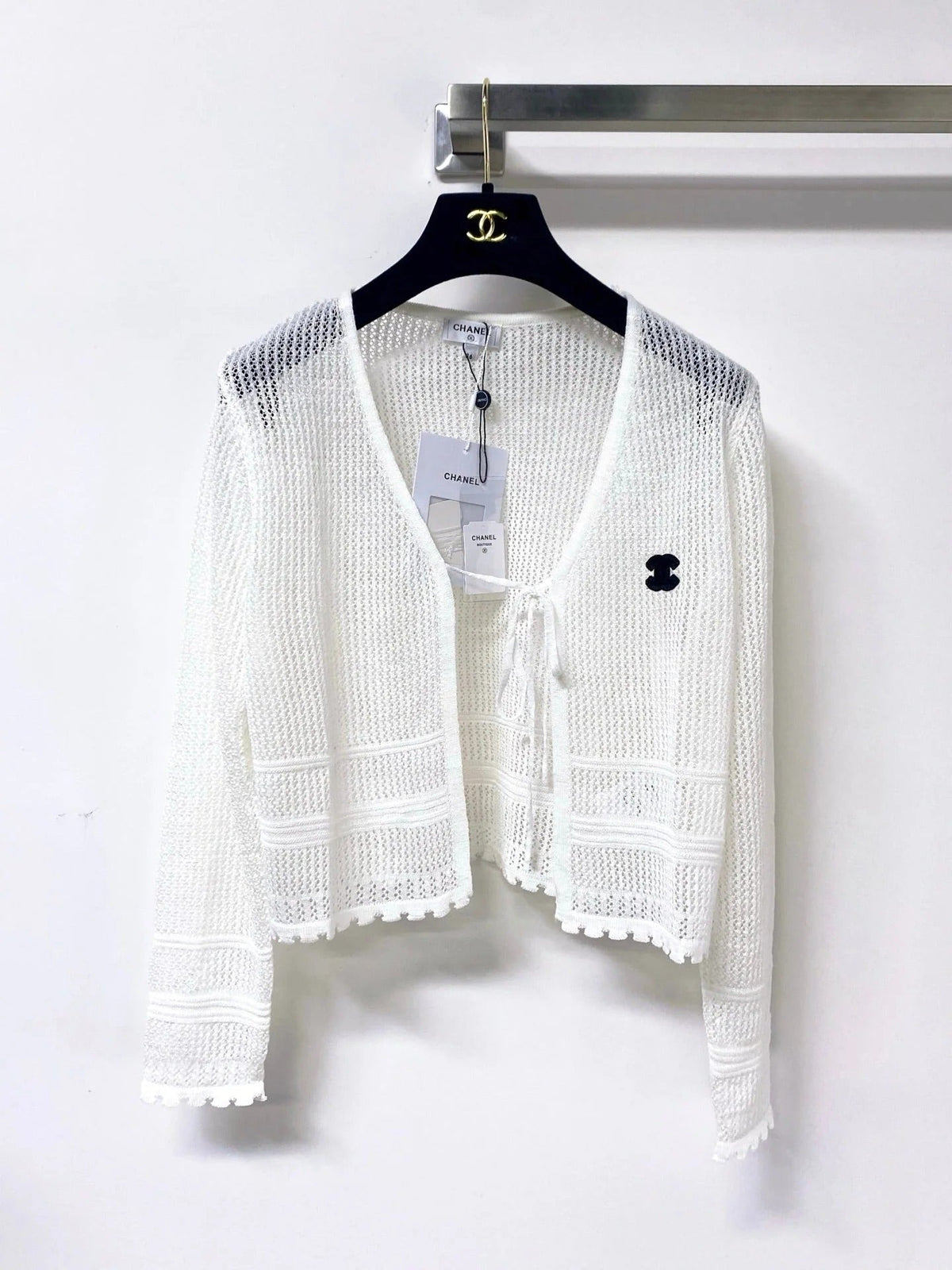 Chanel 2026 Short Knitted Cardigan Cotton 419392