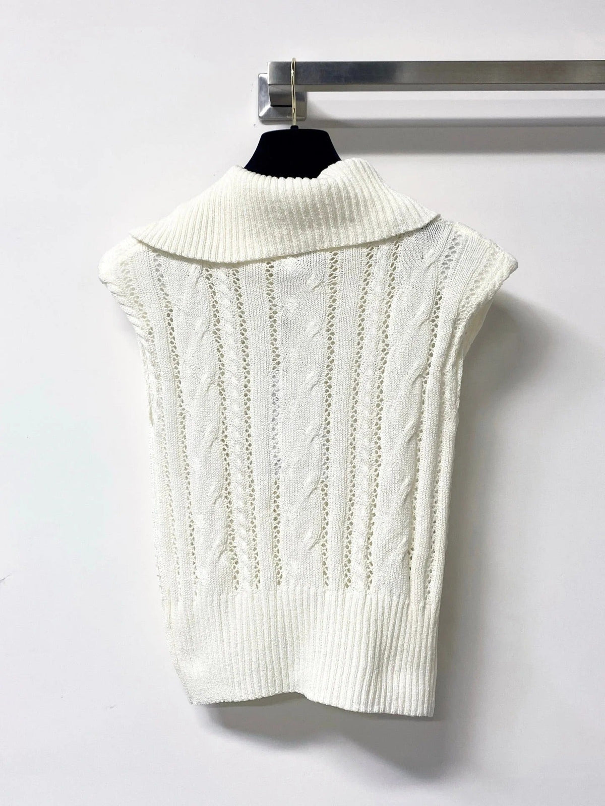 Chanel 2026 Knit Sweater Vest Laine Wool 315615