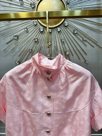 Chanel 2026 Taffeta Jacket Pink Silk