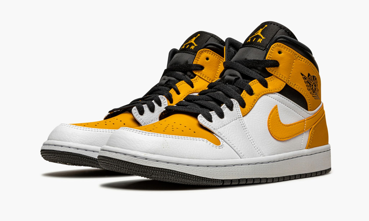 Jordan 1 Mid University Gold Sneakers - All-Day Comfort