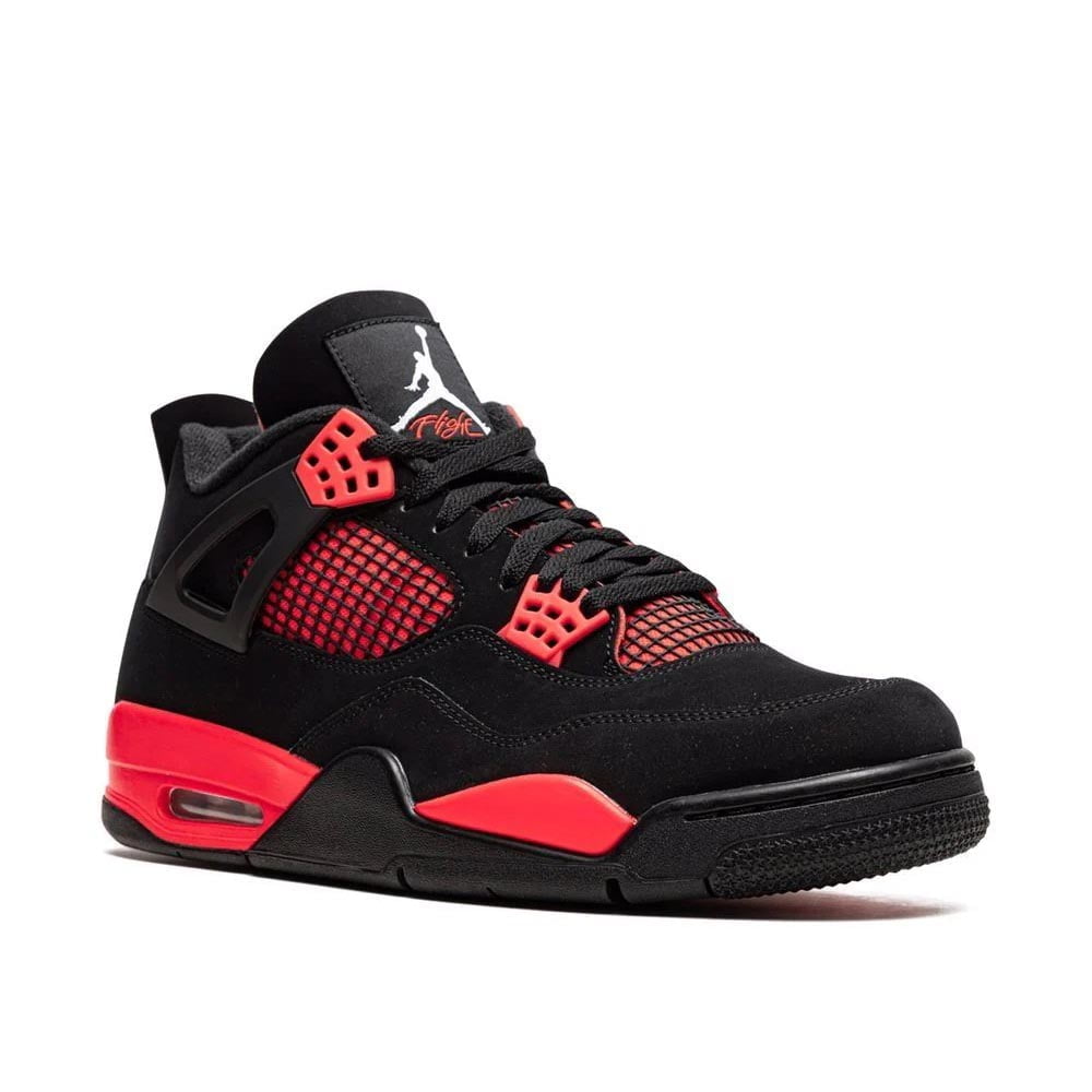 Jordan 4 Retro Red Thunder Sneakers - Retro Classic | Fresh Heat