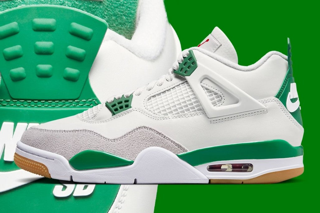 Jordan 4 Retro SB Pine Green Sneakers - Prime Pick | Designer Kicks