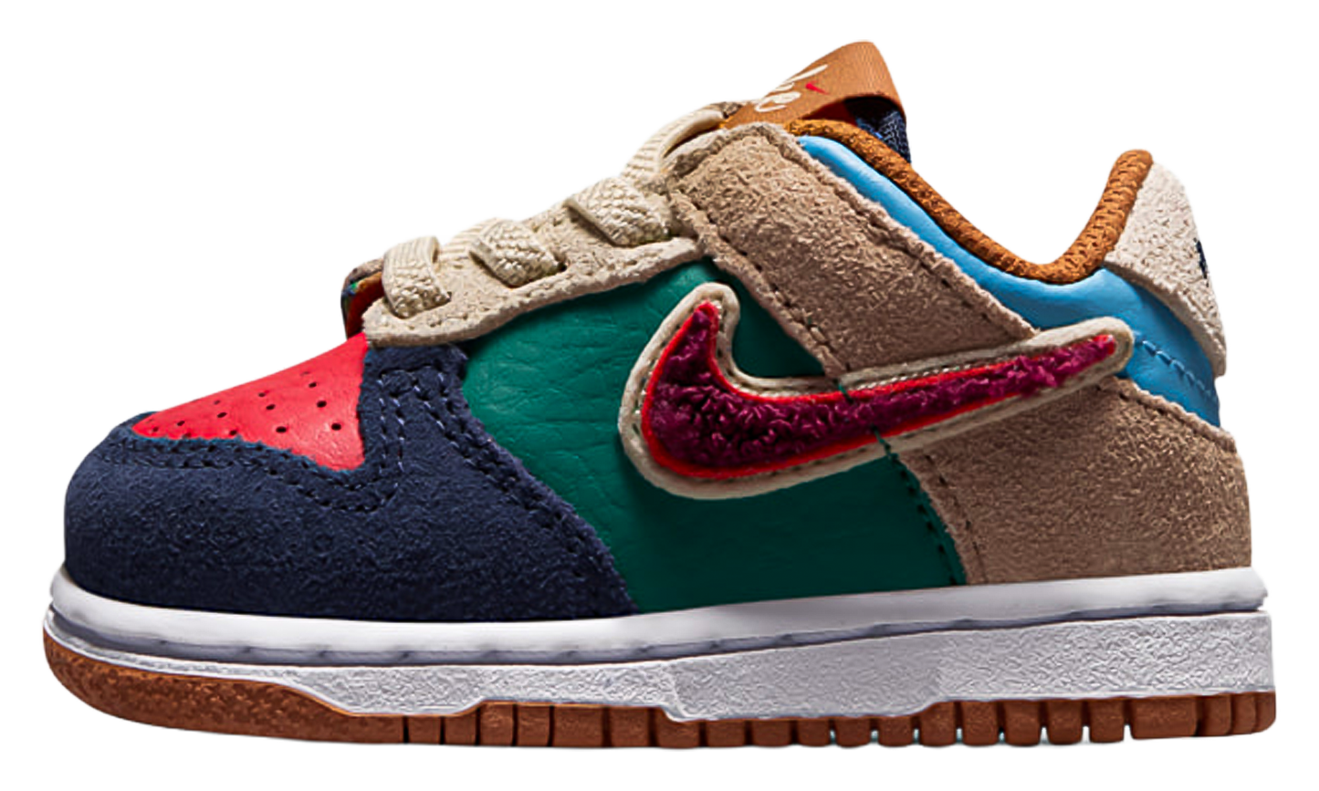 Dunk Low TD "Midnight Navy / Green Noise / Linen / Speed Red" IV6200 410