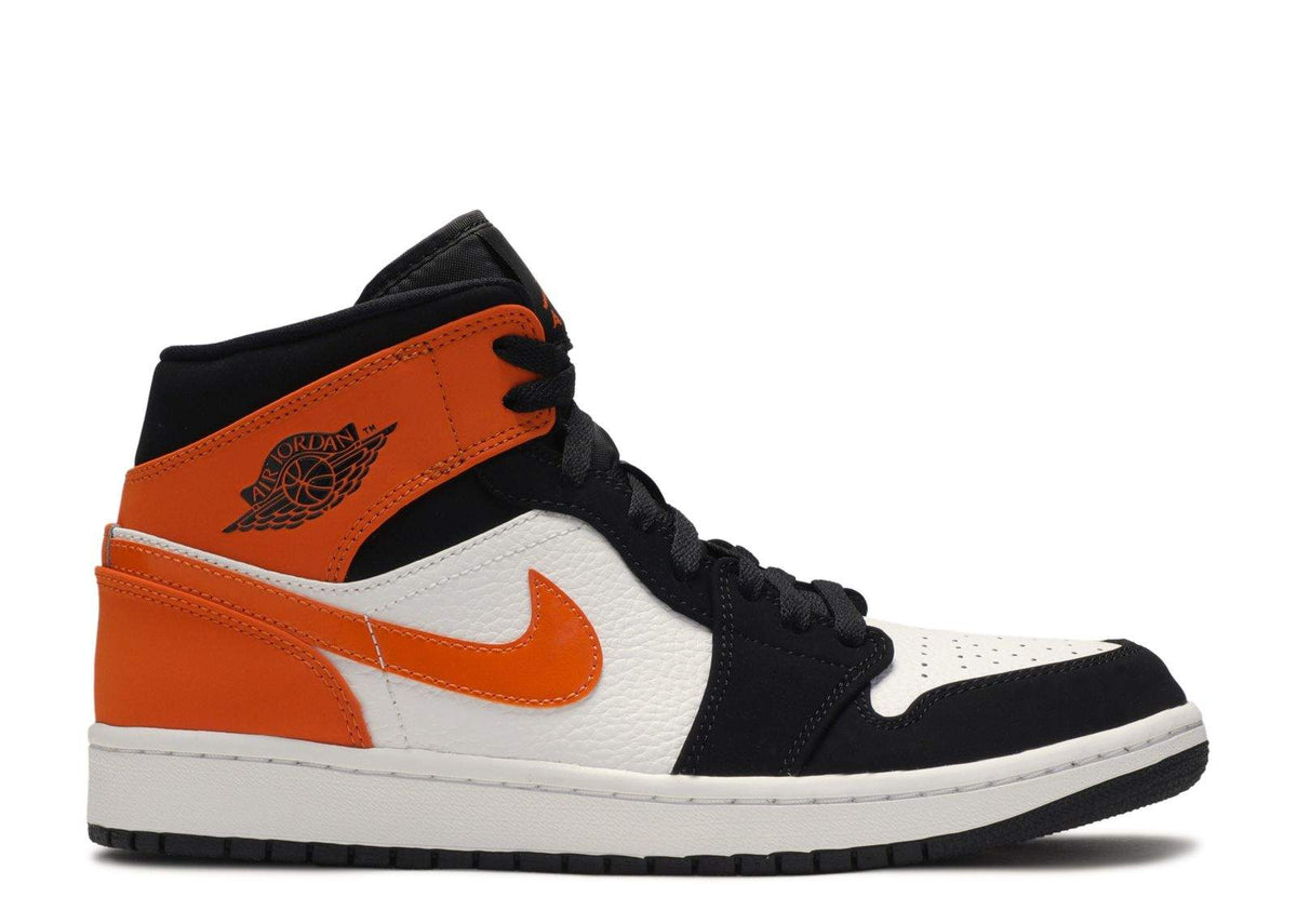 Air Jordan 1 Mid ¡®Shattered Backboard¡¯ Revered Footwear Sneakers - Cushione...