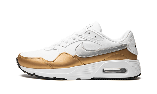 WMNS Air Max SC "White Metallic Gold" CW4554 107